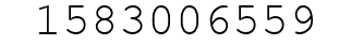 Number 1583006559.