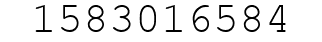 Number 1583016584.