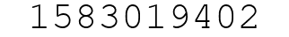 Number 1583019402.