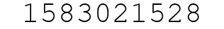 Number 1583021528.