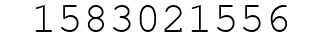 Number 1583021556.