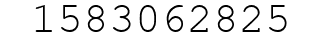 Number 1583062825.