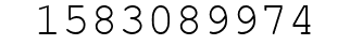 Number 1583089974.