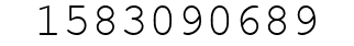 Number 1583090689.