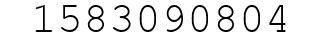 Number 1583090804.