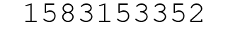 Number 1583153352.