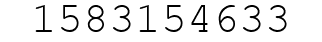 Number 1583154633.