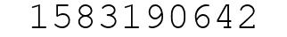 Number 1583190642.