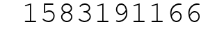 Number 1583191166.