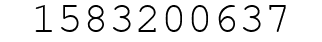 Number 1583200637.