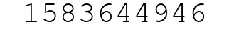 Number 1583644946.
