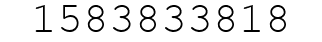 Number 1583833818.