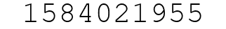 Number 1584021955.