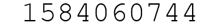 Number 1584060744.