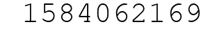 Number 1584062169.