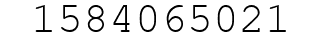 Number 1584065021.