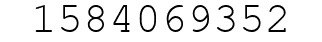 Number 1584069352.