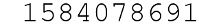 Number 1584078691.