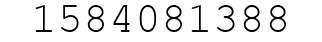 Number 1584081388.