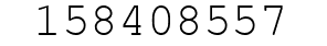 Number 158408557.