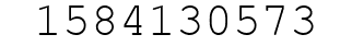 Number 1584130573.