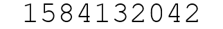 Number 1584132042.