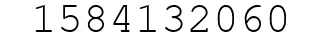 Number 1584132060.