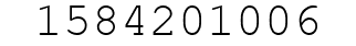Number 1584201006.