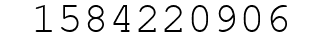 Number 1584220906.