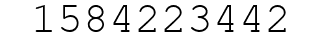 Number 1584223442.