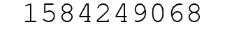 Number 1584249068.