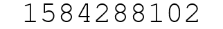 Number 1584288102.
