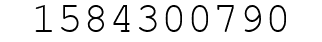 Number 1584300790.