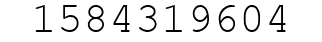 Number 1584319604.
