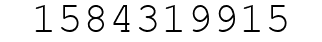 Number 1584319915.
