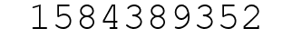 Number 1584389352.