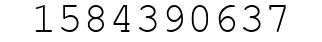 Number 1584390637.