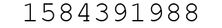 Number 1584391988.