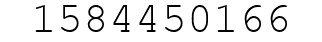 Number 1584450166.
