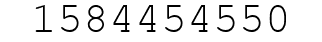 Number 1584454550.