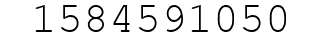 Number 1584591050.