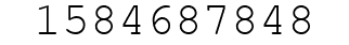 Number 1584687848.