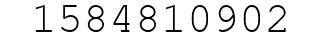 Number 1584810902.