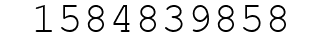 Number 1584839858.