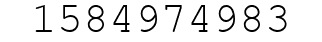 Number 1584974983.