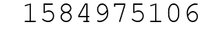 Number 1584975106.