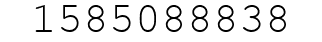 Number 1585088838.