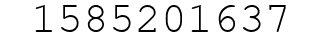Number 1585201637.