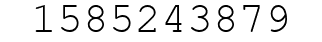 Number 1585243879.