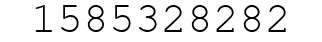 Number 1585328282.